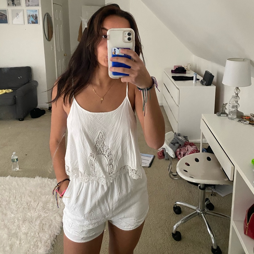 White Romper
